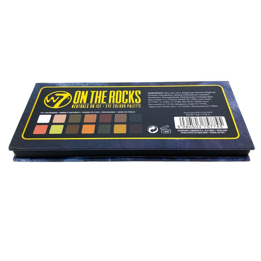 W7 ON THE ROCKS Eyeshadow Palette - Picture 16 of 16